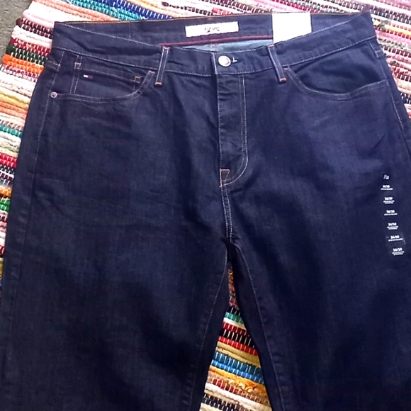 Tommy Hilfiger Denim Stretch Relaxed Mens Jeans#-1600 - Picture 2 of 12